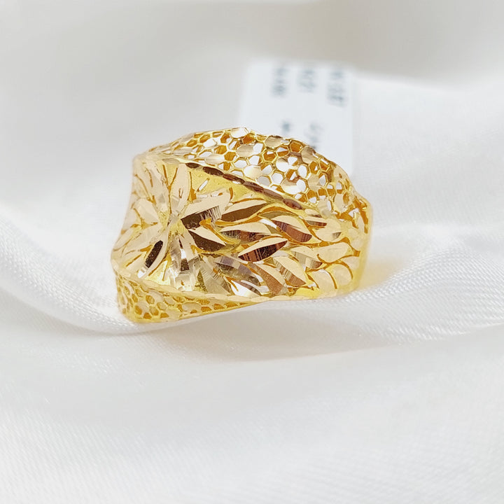 21K Gold Fancy Ring by Saeed Jewelry - Image 4