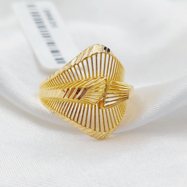 21K Gold Fancy Ring by Saeed Jewelry - Image 3