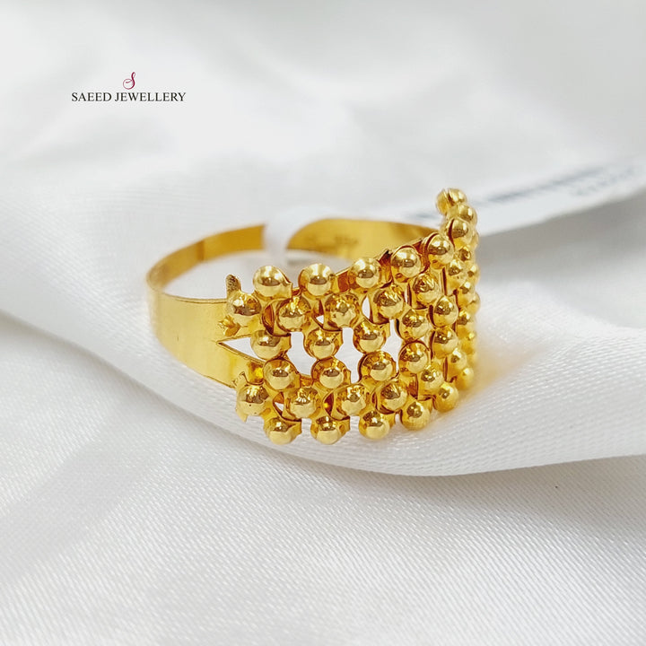 21K Gold Fancy Ring by Saeed Jewelry - Image 2