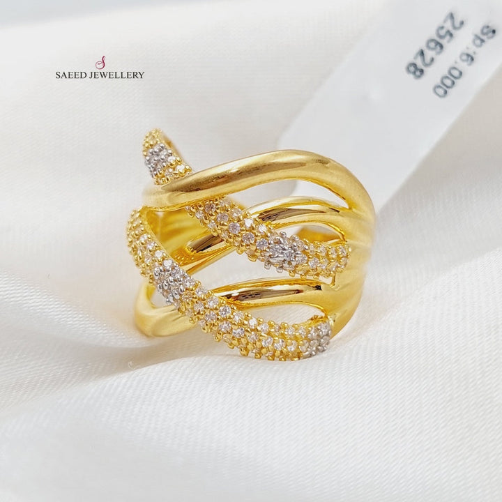 21K Gold Fancy Ring by Saeed Jewelry - Image 9