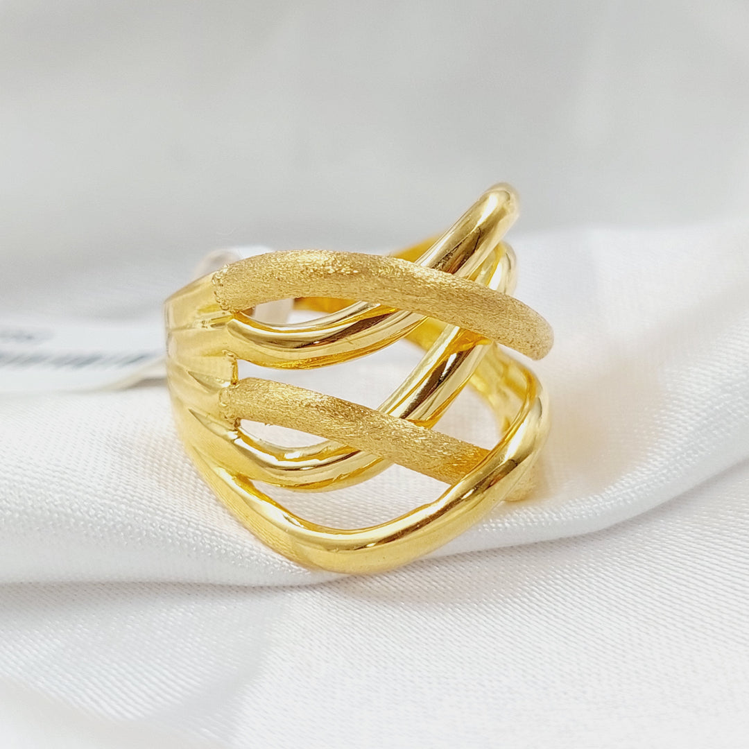 21K Gold Fancy Ring by Saeed Jewelry - Image 6