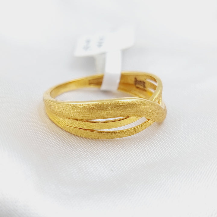 21K Gold Fancy Ring by Saeed Jewelry - Image 3