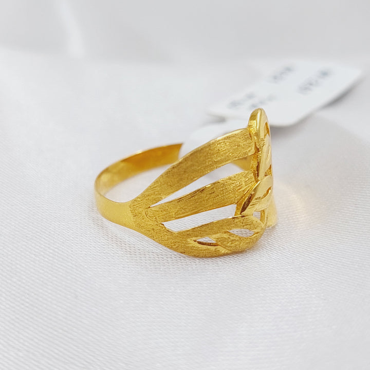 21K Gold Fancy Ring by Saeed Jewelry - Image 3