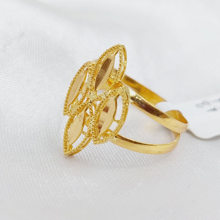 21K Gold Fancy Ring by Saeed Jewelry - Image 9