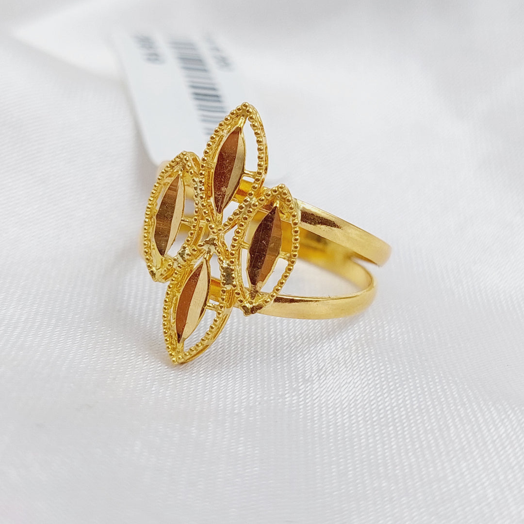 21K Gold Fancy Ring by Saeed Jewelry - Image 5