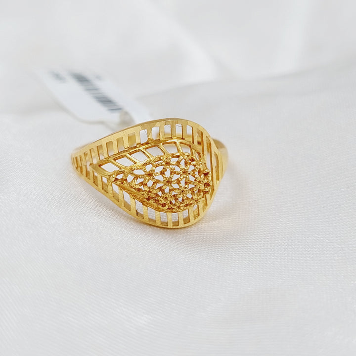 21K Gold Fancy Ring by Saeed Jewelry - Image 2