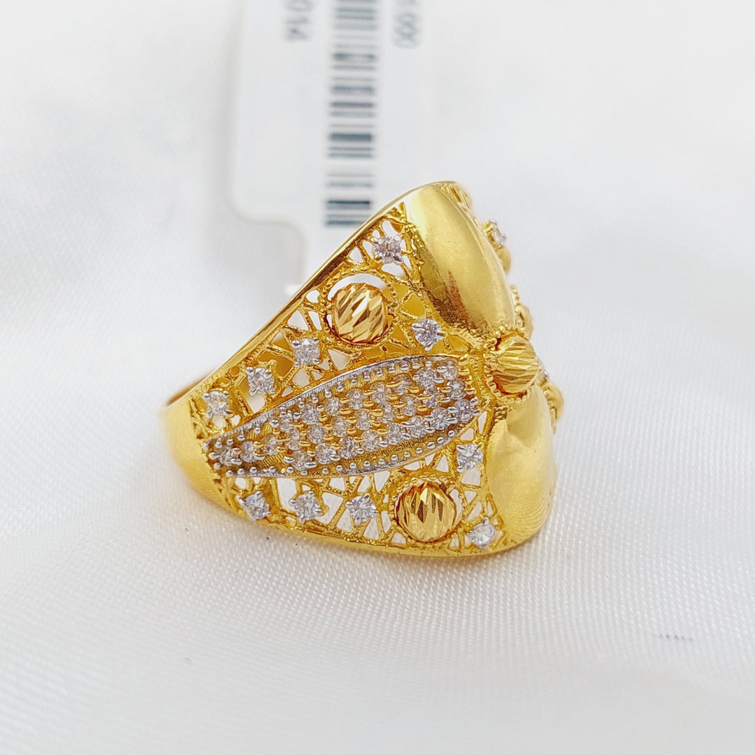 21K Gold Fancy Ring by Saeed Jewelry - Image 1