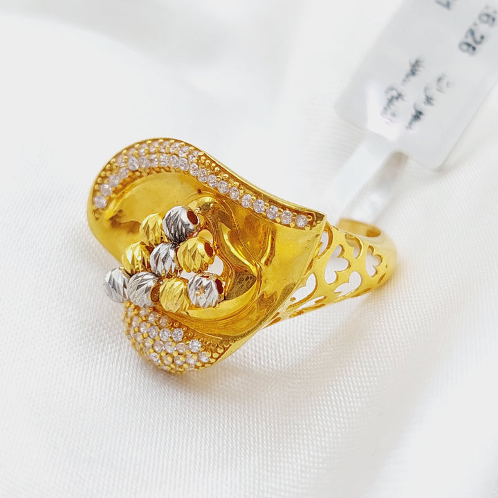 21K Gold Fancy Ring by Saeed Jewelry - Image 1