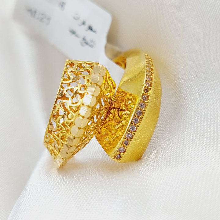 21K Gold Fancy Ring by Saeed Jewelry - Image 11