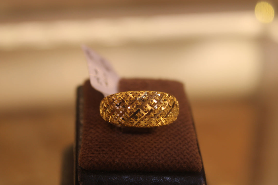 21K Gold Fancy Ring by Saeed Jewelry - Image 5