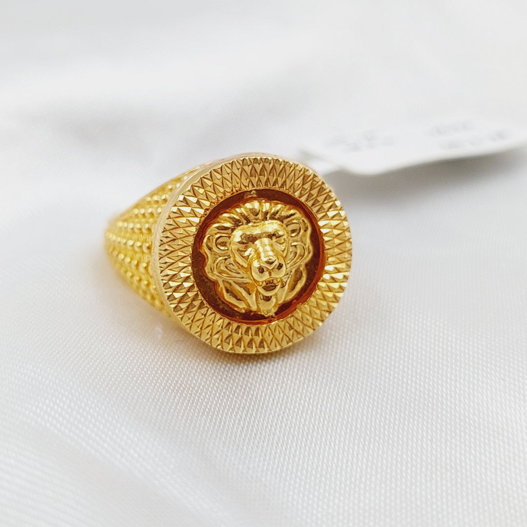 21K Gold Fancy Ring by Saeed Jewelry - Image 3