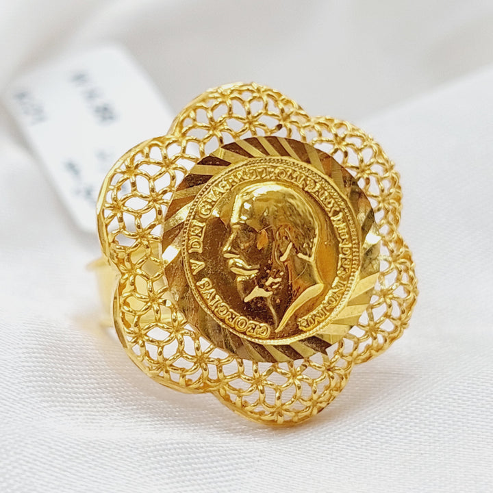 21K Gold Fancy Ring by Saeed Jewelry - Image 12