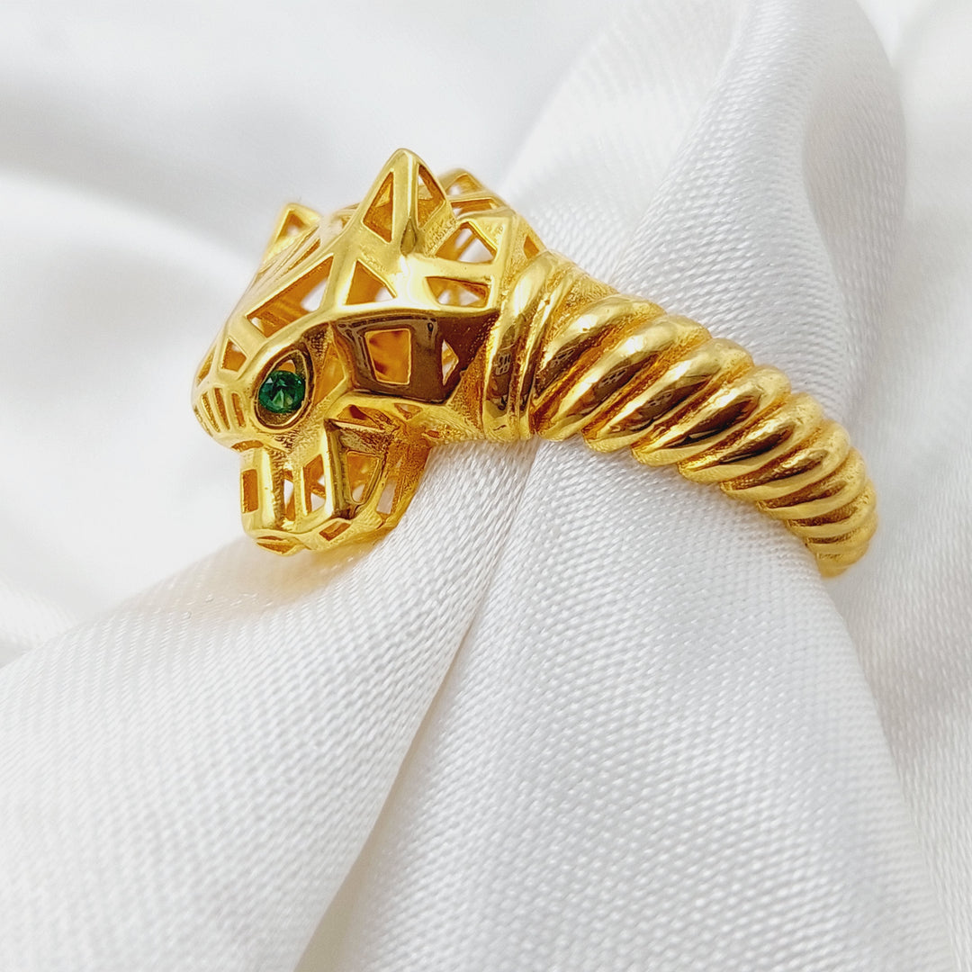 21K Gold Fancy Ring by Saeed Jewelry - Image 3