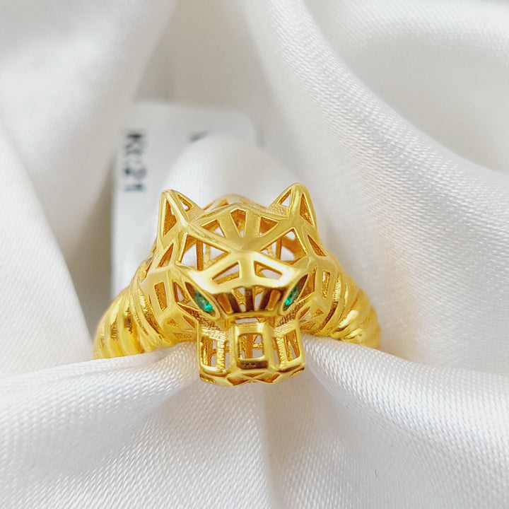 21K Gold Fancy Ring by Saeed Jewelry - Image 5