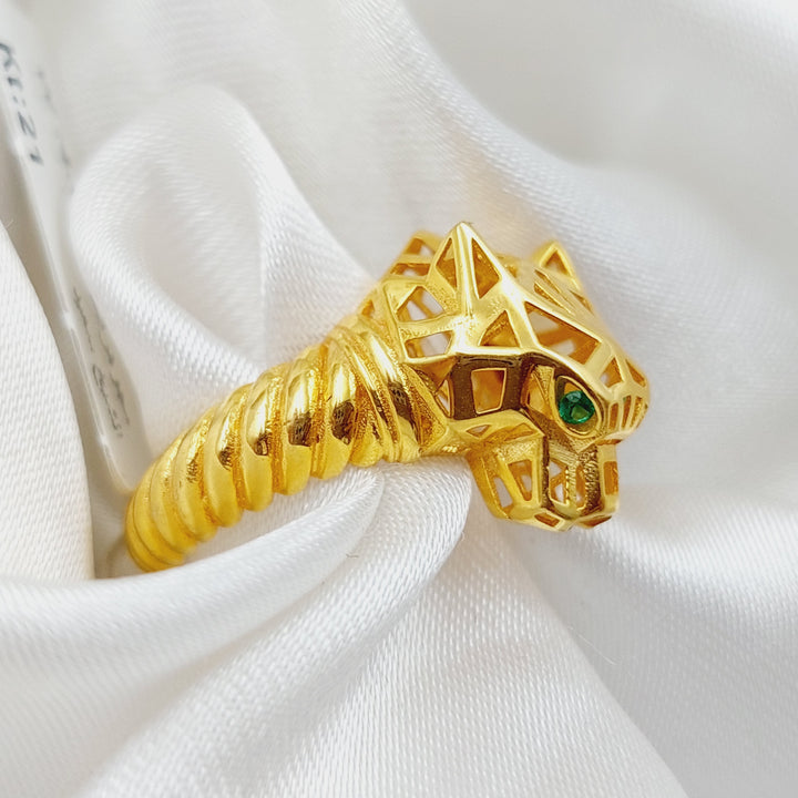 21K Gold Fancy Ring by Saeed Jewelry - Image 1