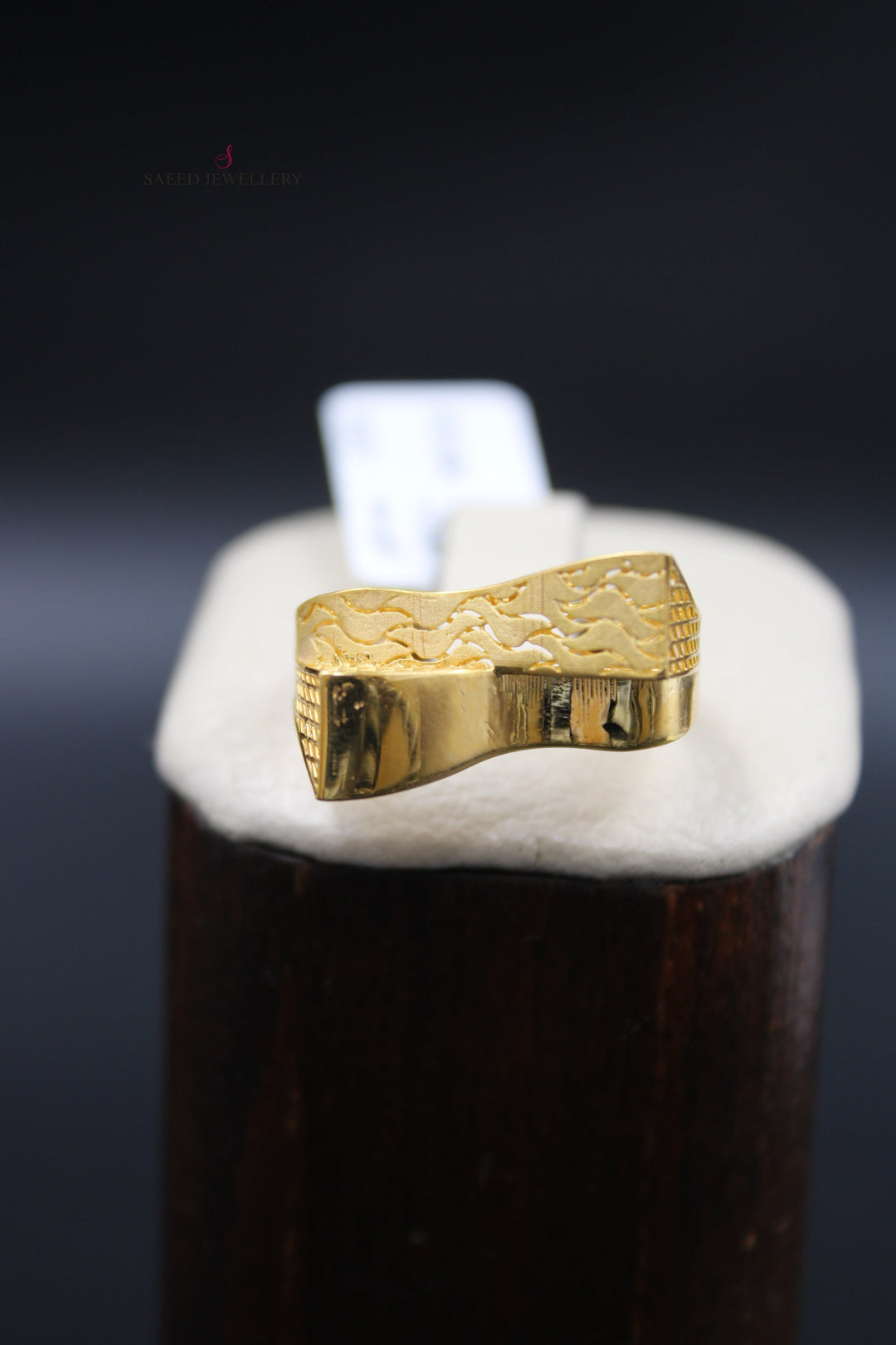 21K Gold Fancy Ring by Saeed Jewelry - Image 4