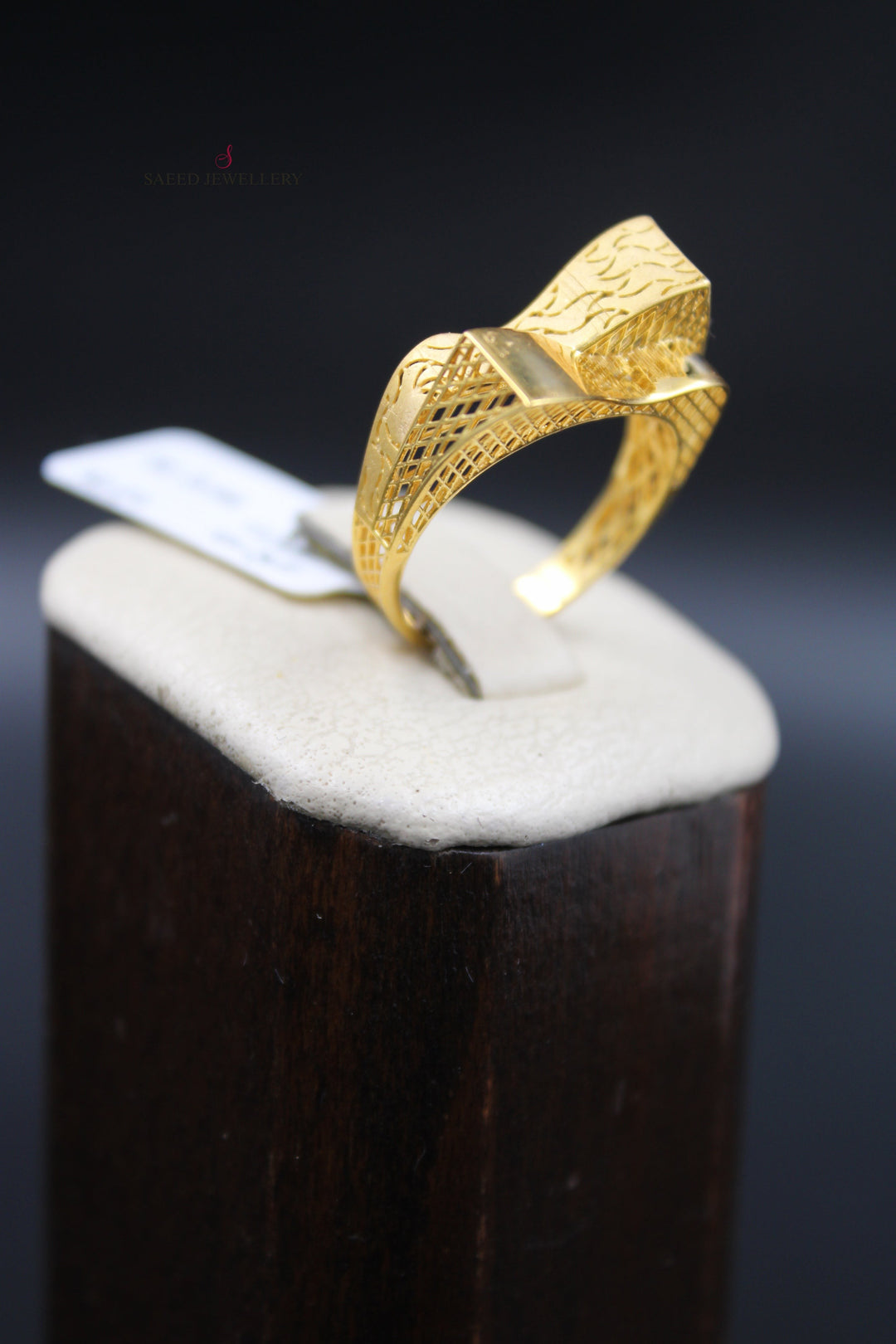 21K Gold Fancy Ring by Saeed Jewelry - Image 1