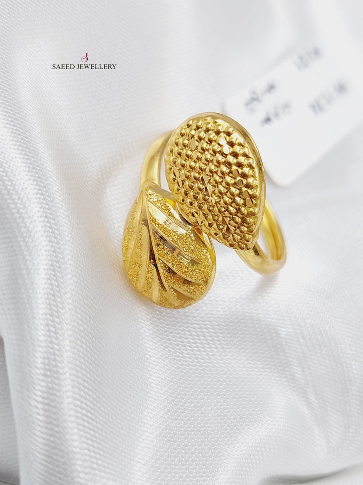 21K Gold Fancy Ring by Saeed Jewelry - Image 5