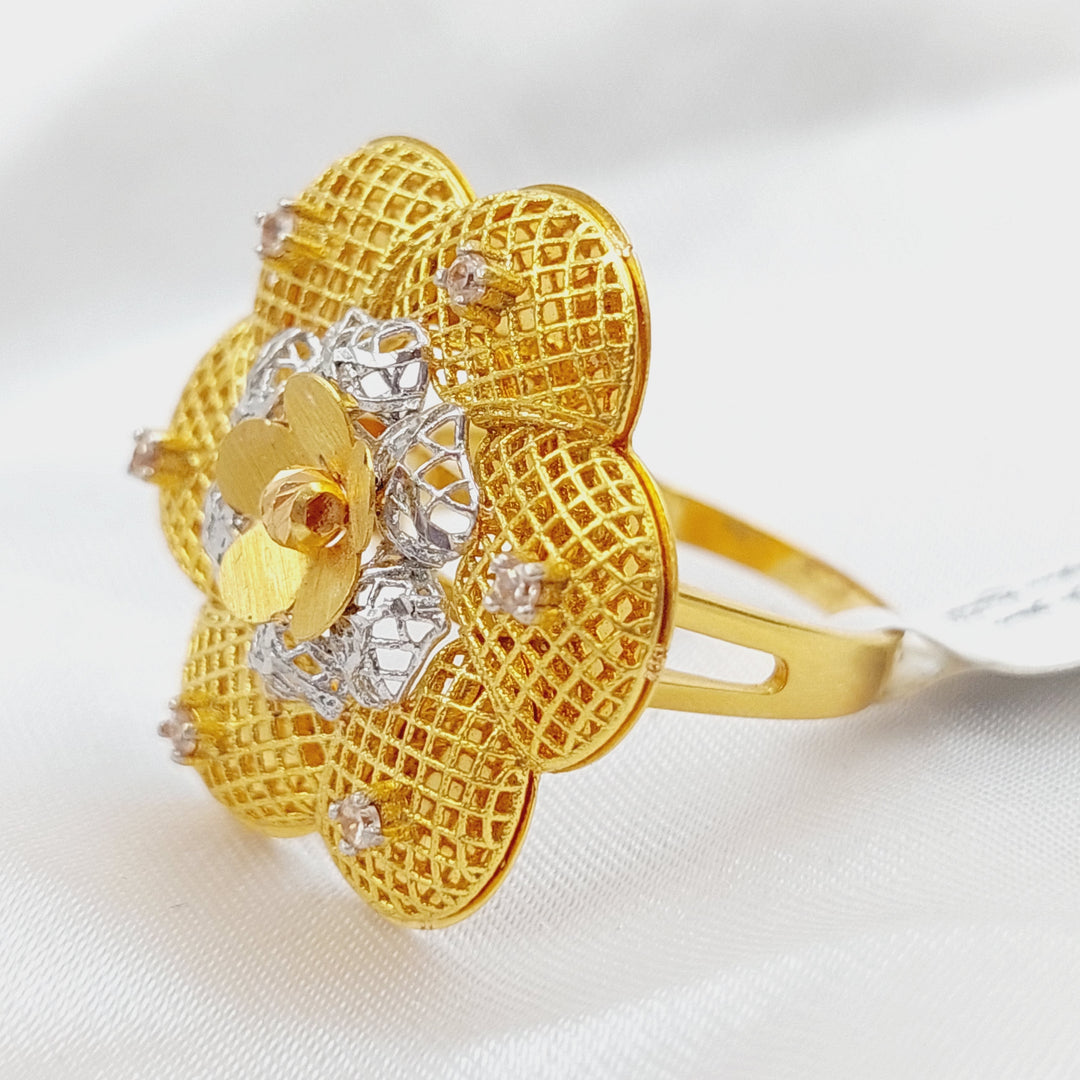 21K Gold Fancy Ring by Saeed Jewelry - Image 7