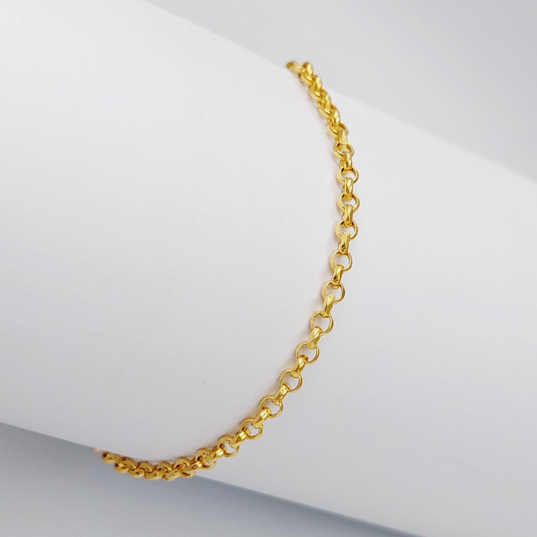 21K Gold Fancy Zard Bracelet by Saeed Jewelry - Image 7