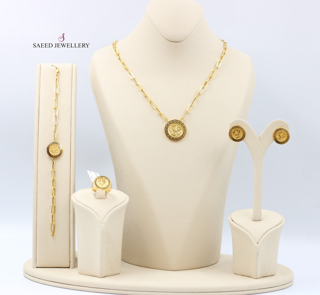 21K Gold Fancy set by Saeed Jewelry - Image 1