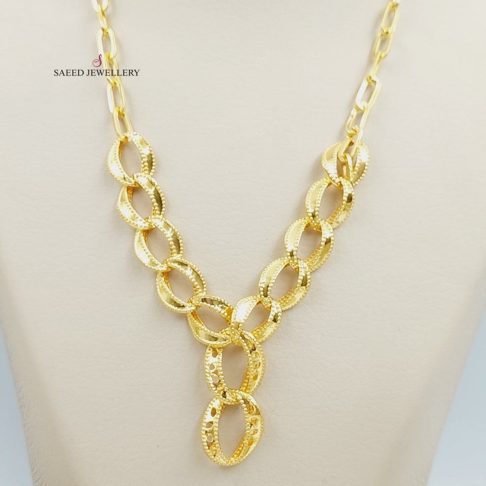 21K Gold Fancy set by Saeed Jewelry - Image 2