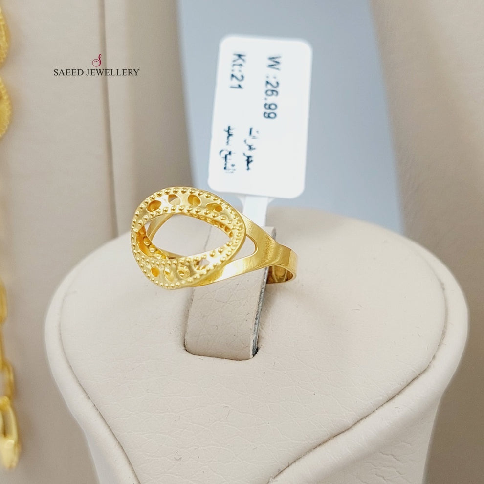 21K Gold Fancy set by Saeed Jewelry - Image 8