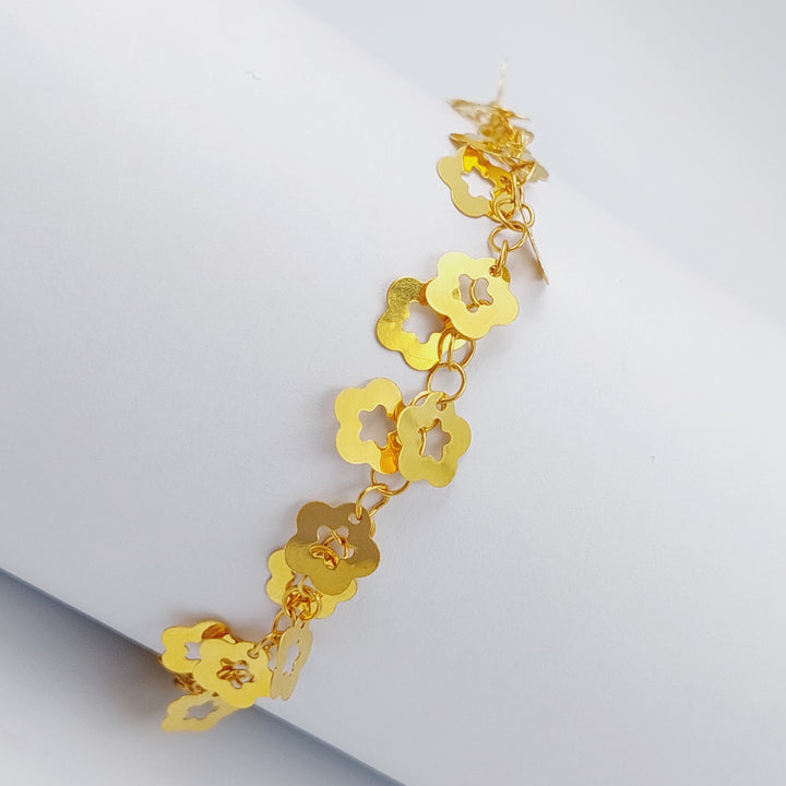 21K Gold Farfasha Bracelet by Saeed Jewelry - Image 5