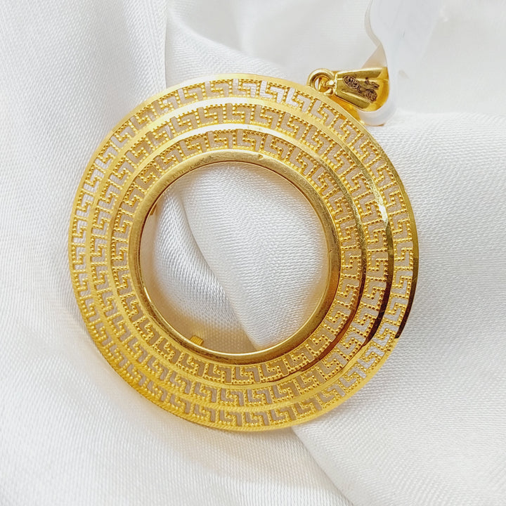 21K Gold Frame Pendant by Saeed Jewelry - Image 3