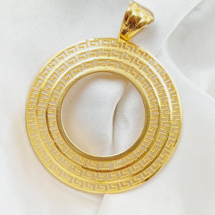 21K Gold Frame Pendant by Saeed Jewelry - Image 1