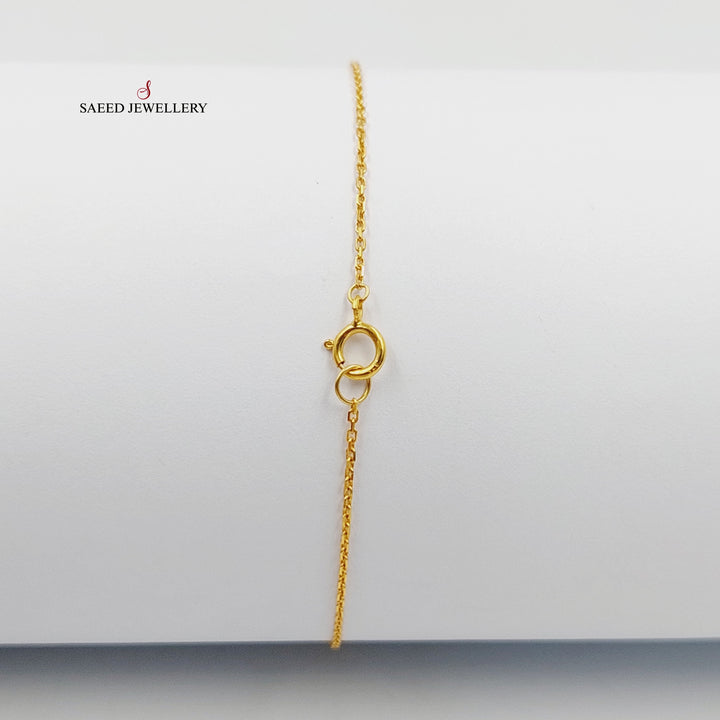 21K Gold Dandash Bracelet by Saeed Jewelry - Image 3