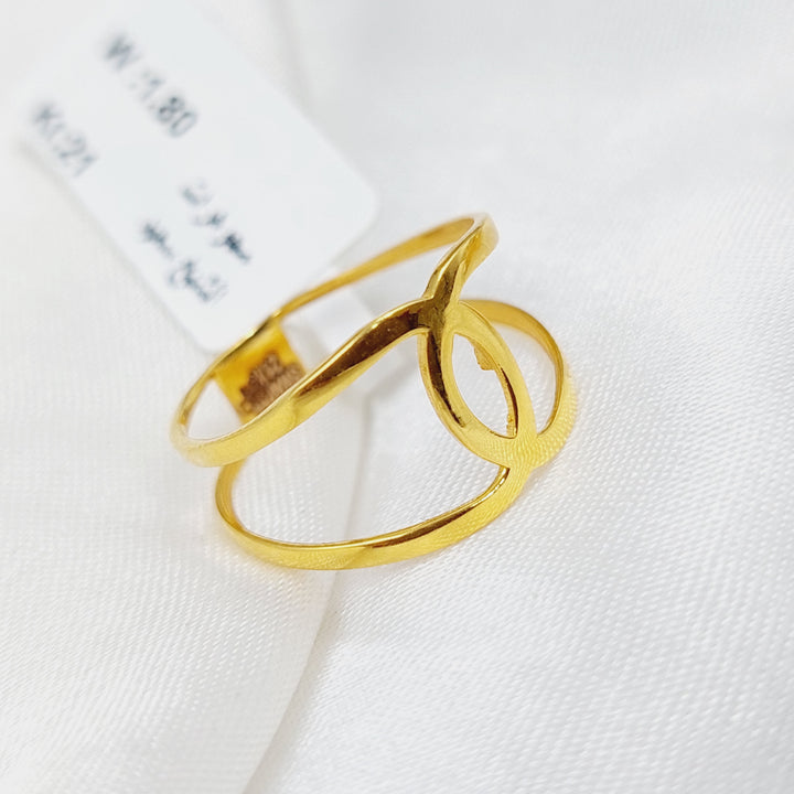 21K Gold Fancy Ring by Saeed Jewelry - Image 1