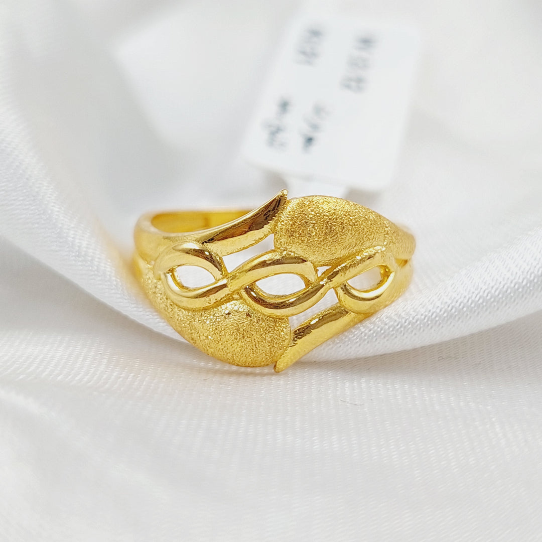 21K Gold Fancy Ring by Saeed Jewelry - Image 1