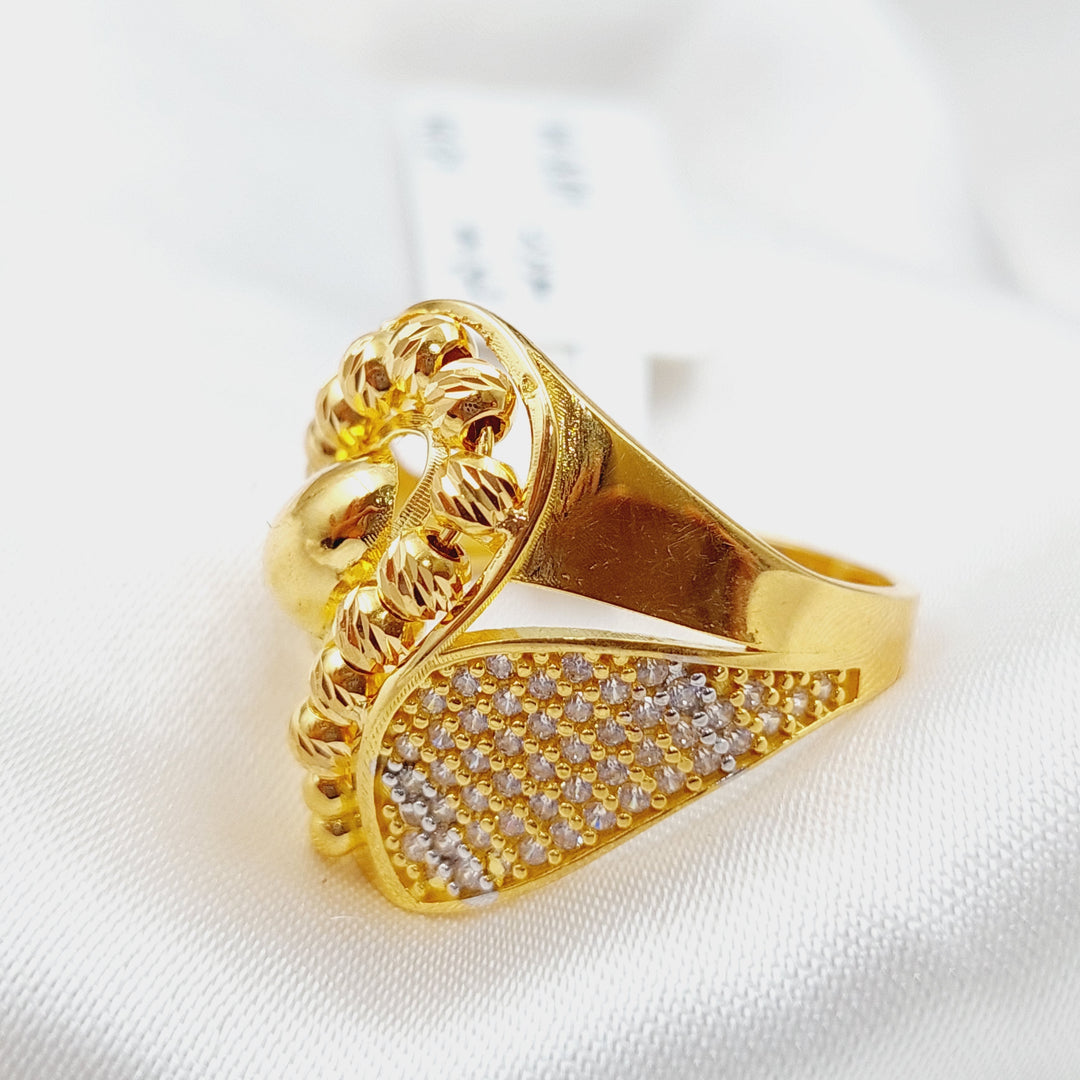 21K Gold Fancy Ring by Saeed Jewelry - Image 4