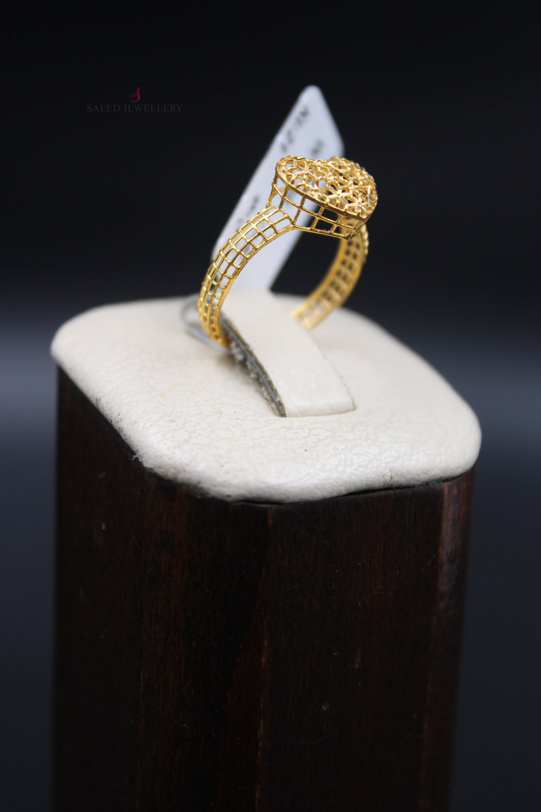 21K Gold Light Ring by Saeed Jewelry - Image 4