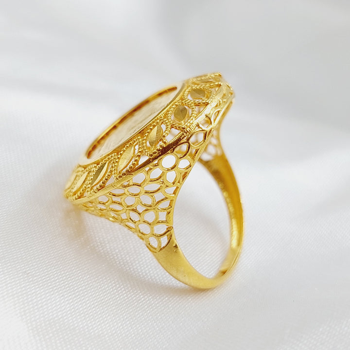 21K Gold Lirat Rashadi Ring by Saeed Jewelry - Image 5