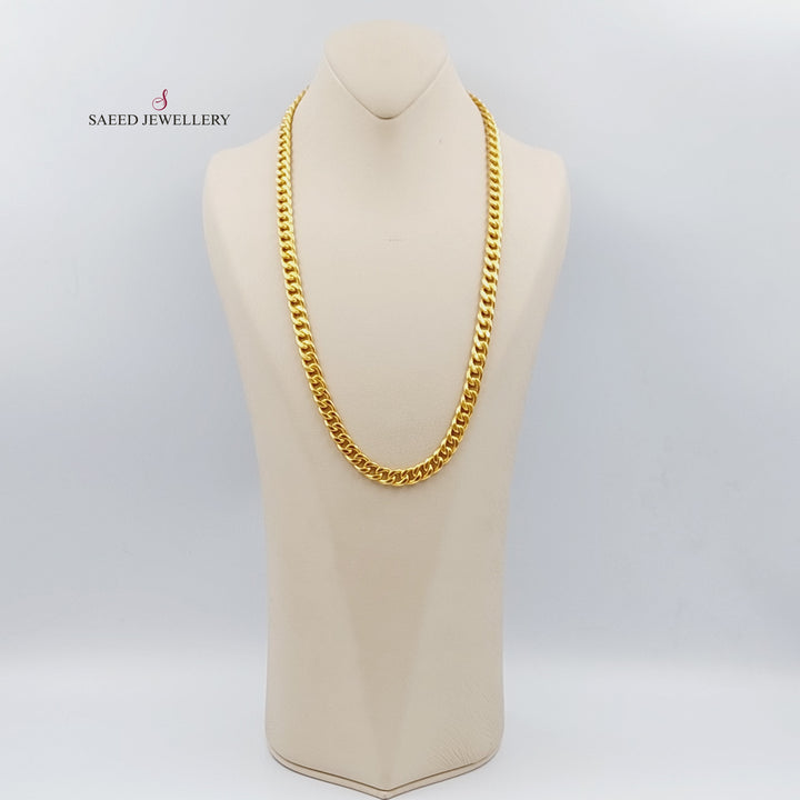 21K Gold Italian Chain by Saeed Jewelry - Image 2