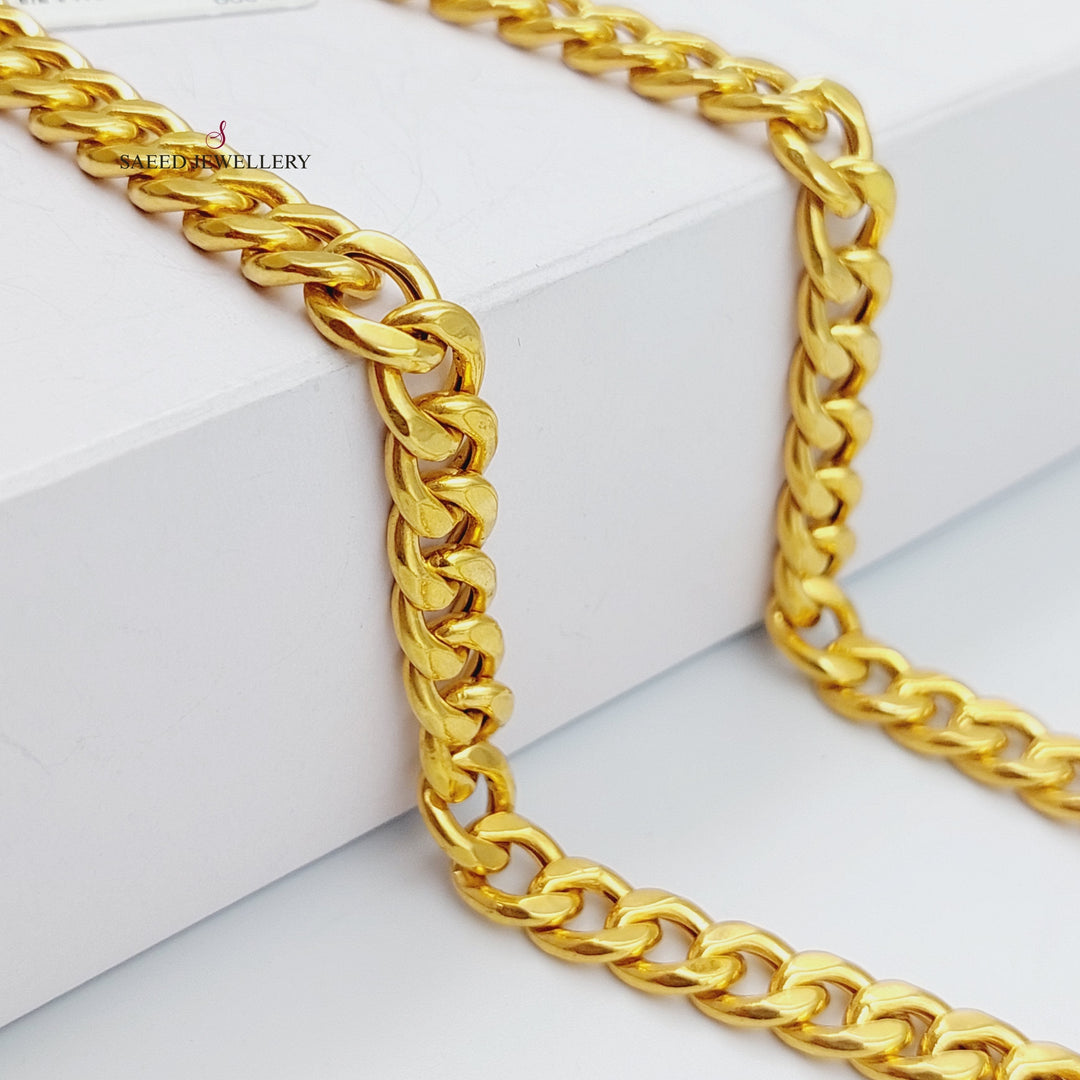 21K Gold Italian Chain by Saeed Jewelry - Image 3