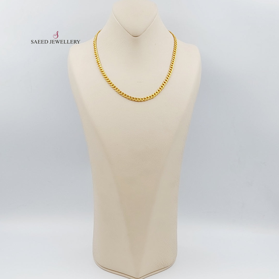 21K Gold Italian Chain by Saeed Jewelry - Image 2