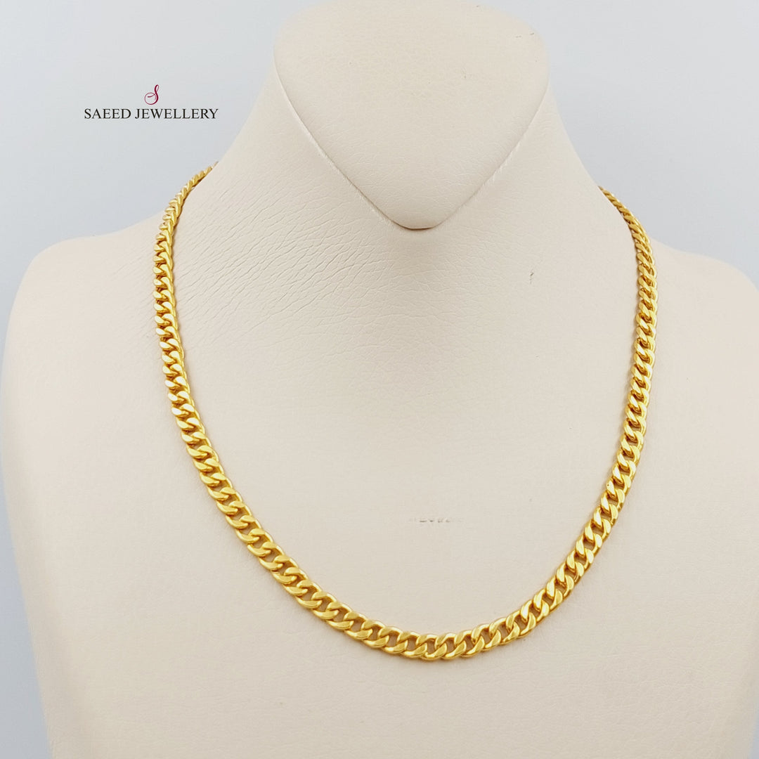 21K Gold Italian Chain by Saeed Jewelry - Image 1