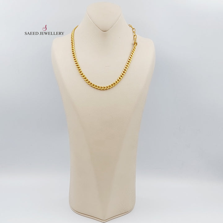 21K Gold Italian Chain by Saeed Jewelry - Image 2