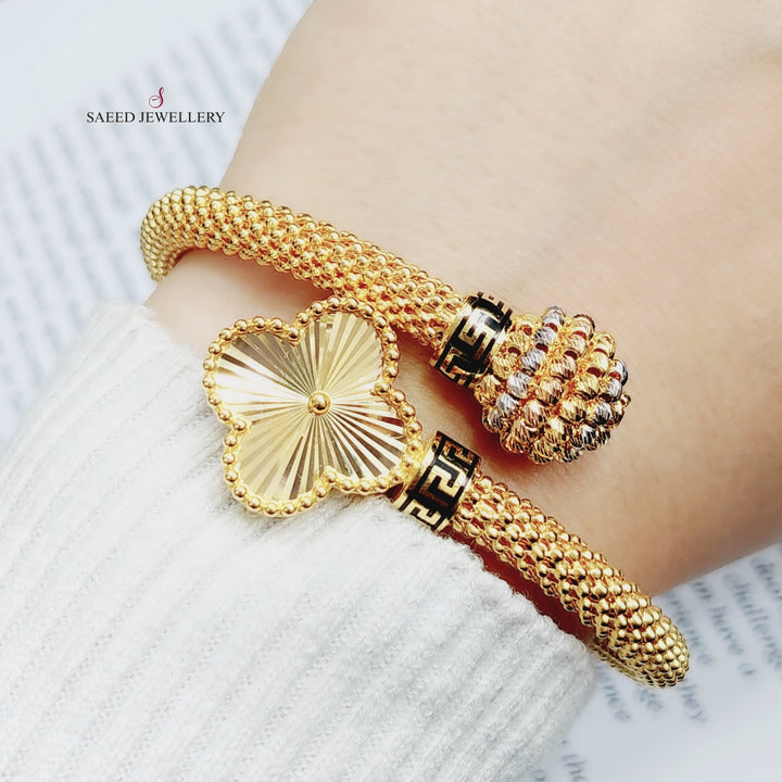 21K Gold Jassica Bracelet by Saeed Jewelry - Image 3