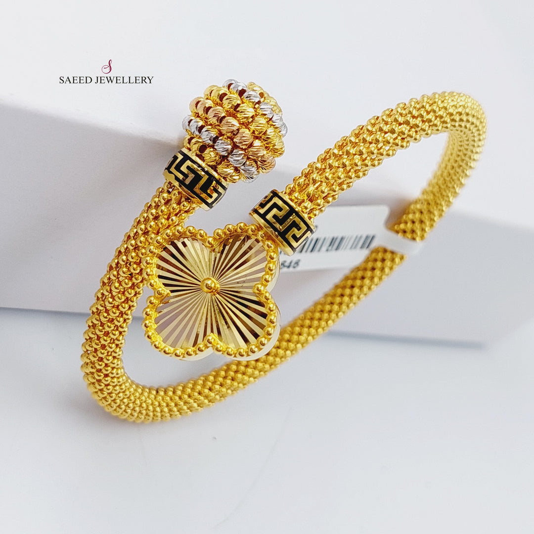 21K Gold Jassica Bracelet by Saeed Jewelry - Image 5