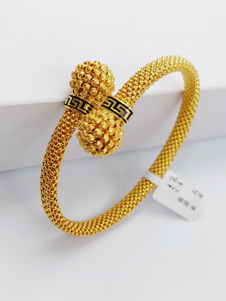 21K Gold Jessica Bracelet by Saeed Jewelry - Image 7