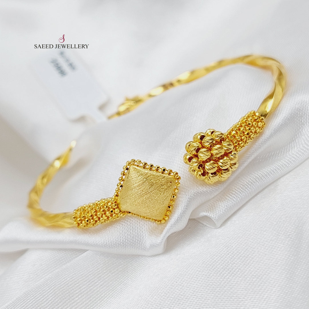 21K Gold Jessica Turkish Bracelet by Saeed Jewelry - Image 1