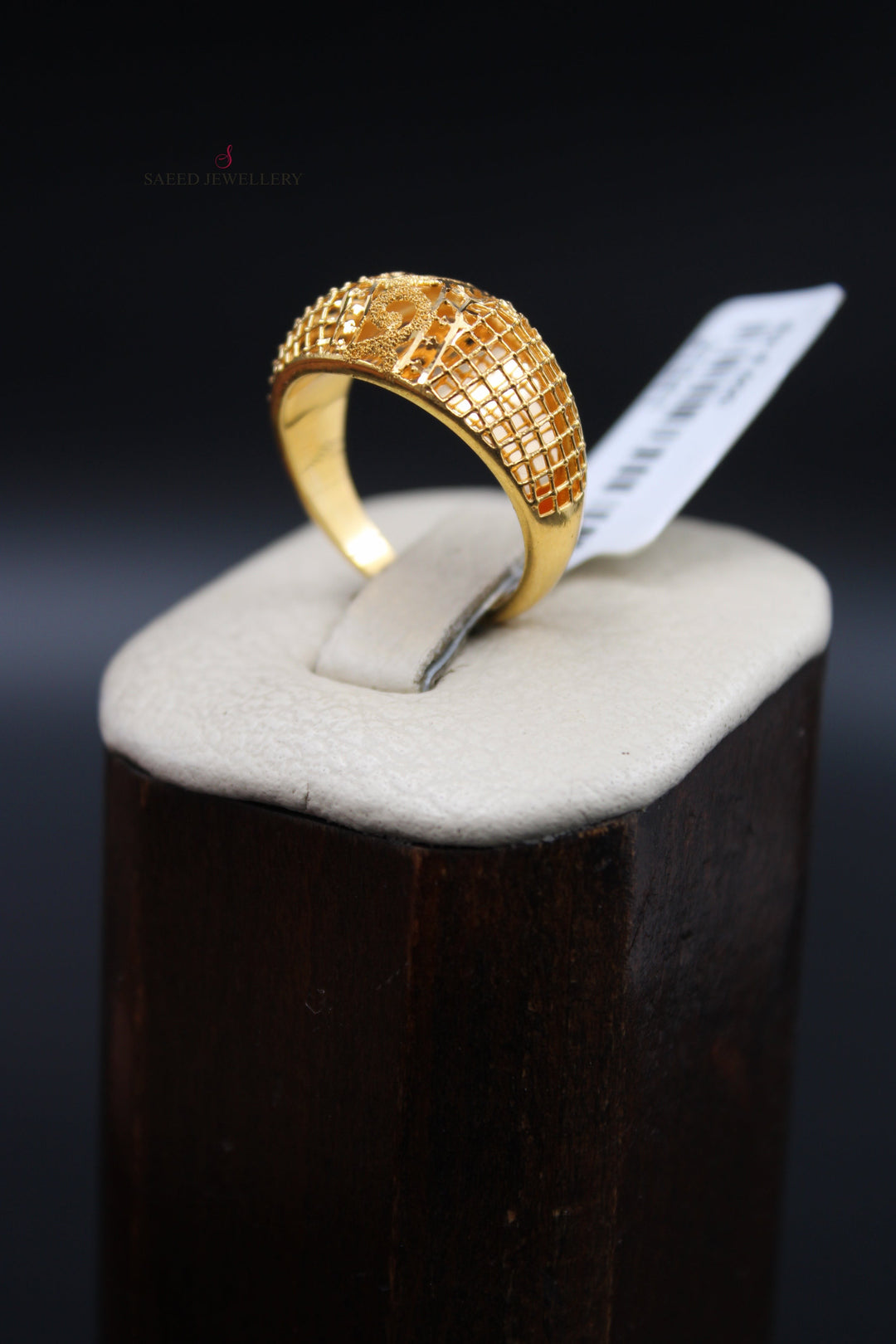 21K Gold Kuwaiti Ring by Saeed Jewelry - Image 6