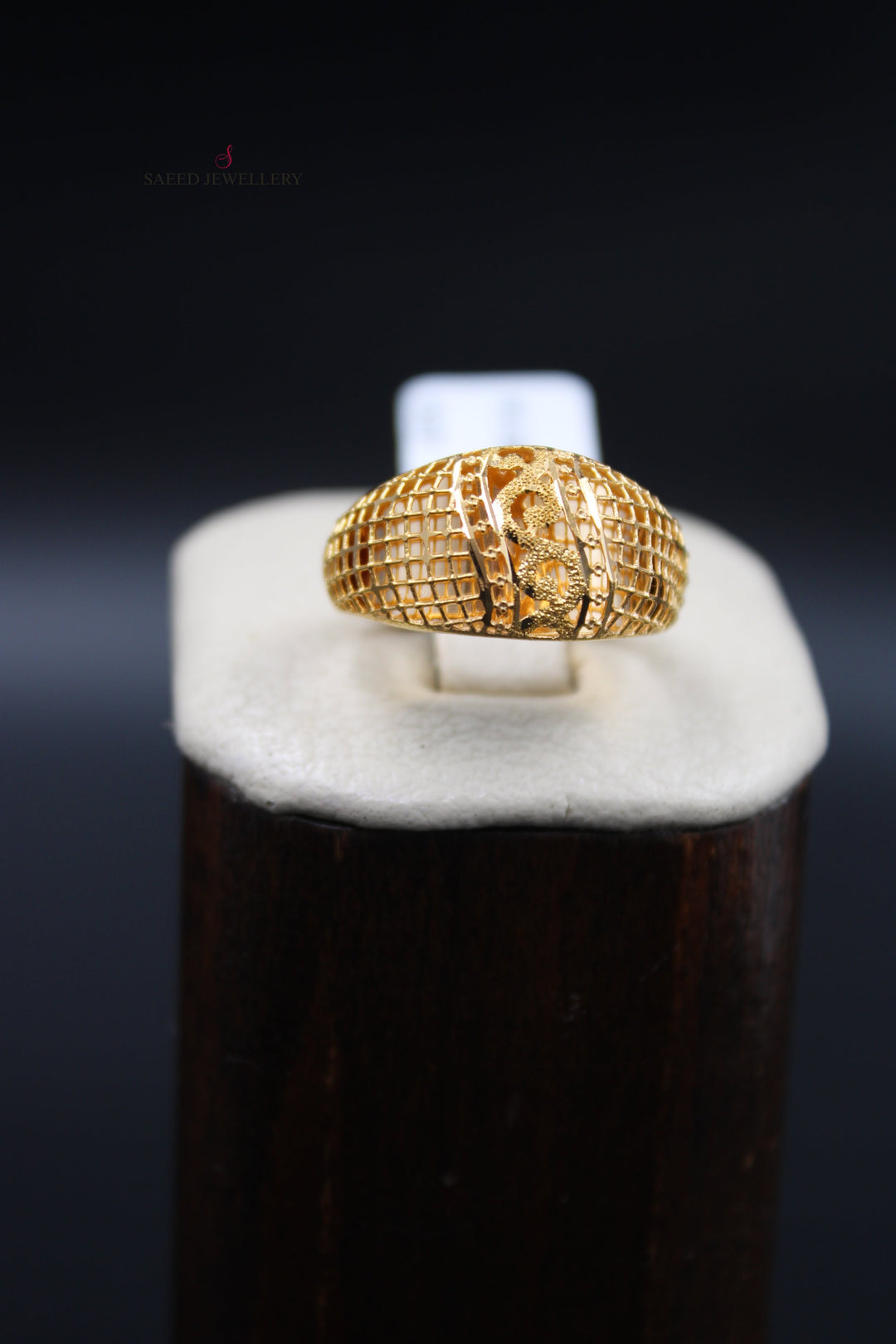 21K Gold Kuwaiti Ring by Saeed Jewelry - Image 6