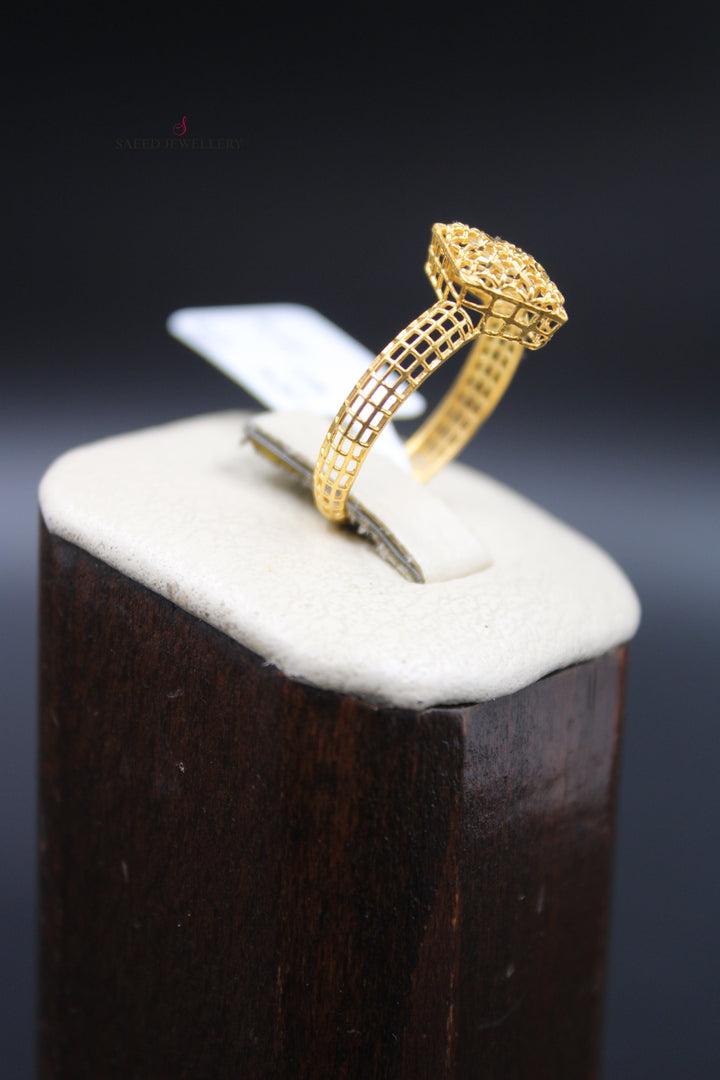 21K Gold Light Ring by Saeed Jewelry - Image 7