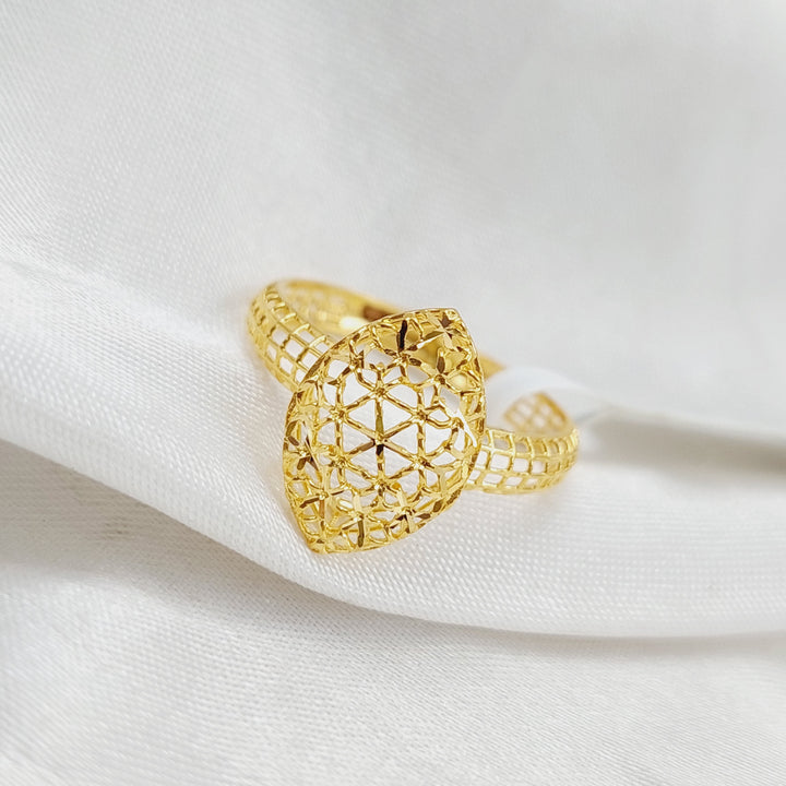 21K Gold Light Ring by Saeed Jewelry - Image 5