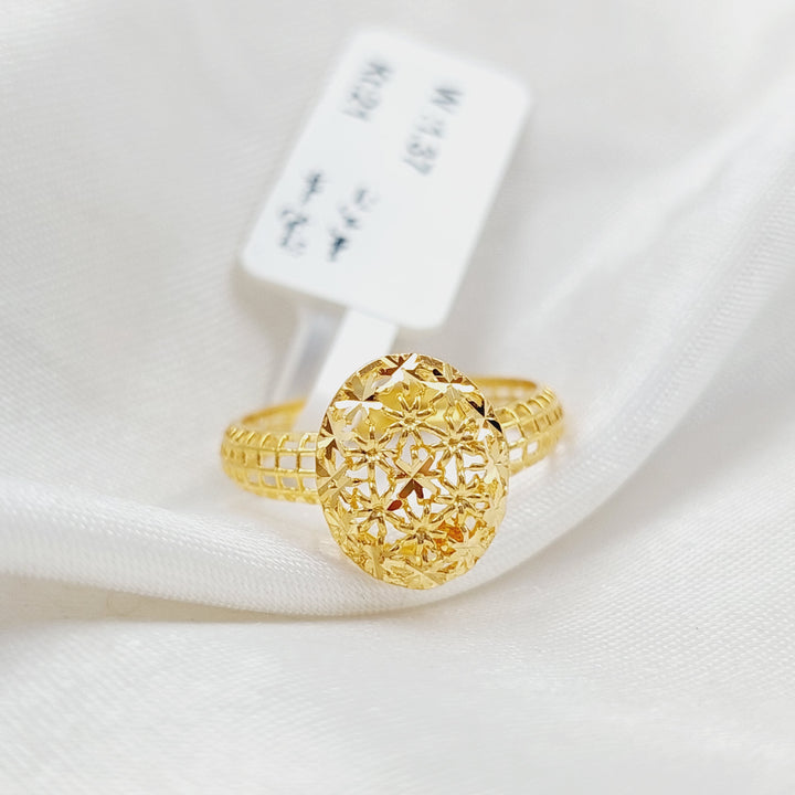 21K Gold Light Ring by Saeed Jewelry - Image 5